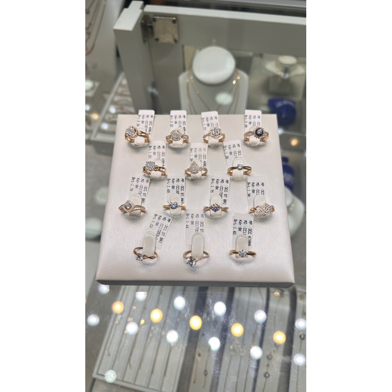 [SYZI STORE] กล่องแสดงแหวน 15x15 - ที่วางแหวน - จอแสดงผลแหวน