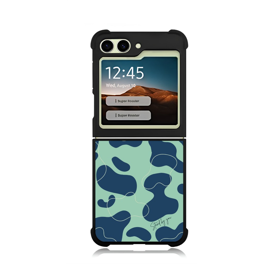 เคสโทรศัพท์ Samsung Galaxy Series Z FLIP 7 6 5 4 3 โทรศัพท์แบบกําหนดเอง Softcase Stand By You