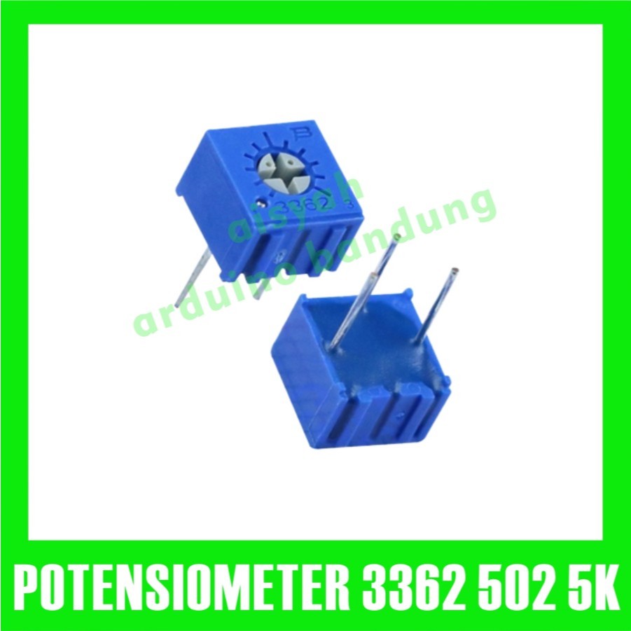 VR 3362P 502 5K OHM POTENTIOMETER 3362 TRIMPOT POTENSIO