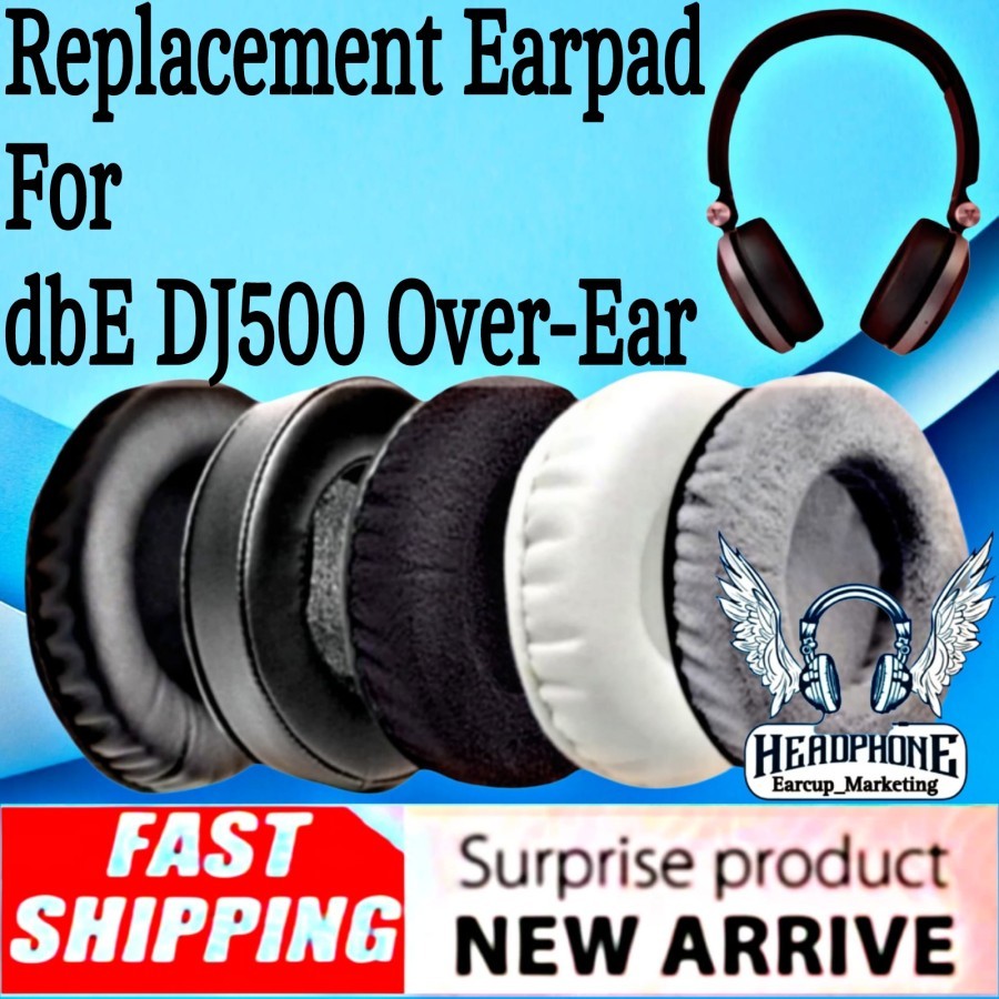 Earcup Earpad Foam หูฟัง dbE DJ500 DJ 500 DJ-500 High End Closed Back Over Ear