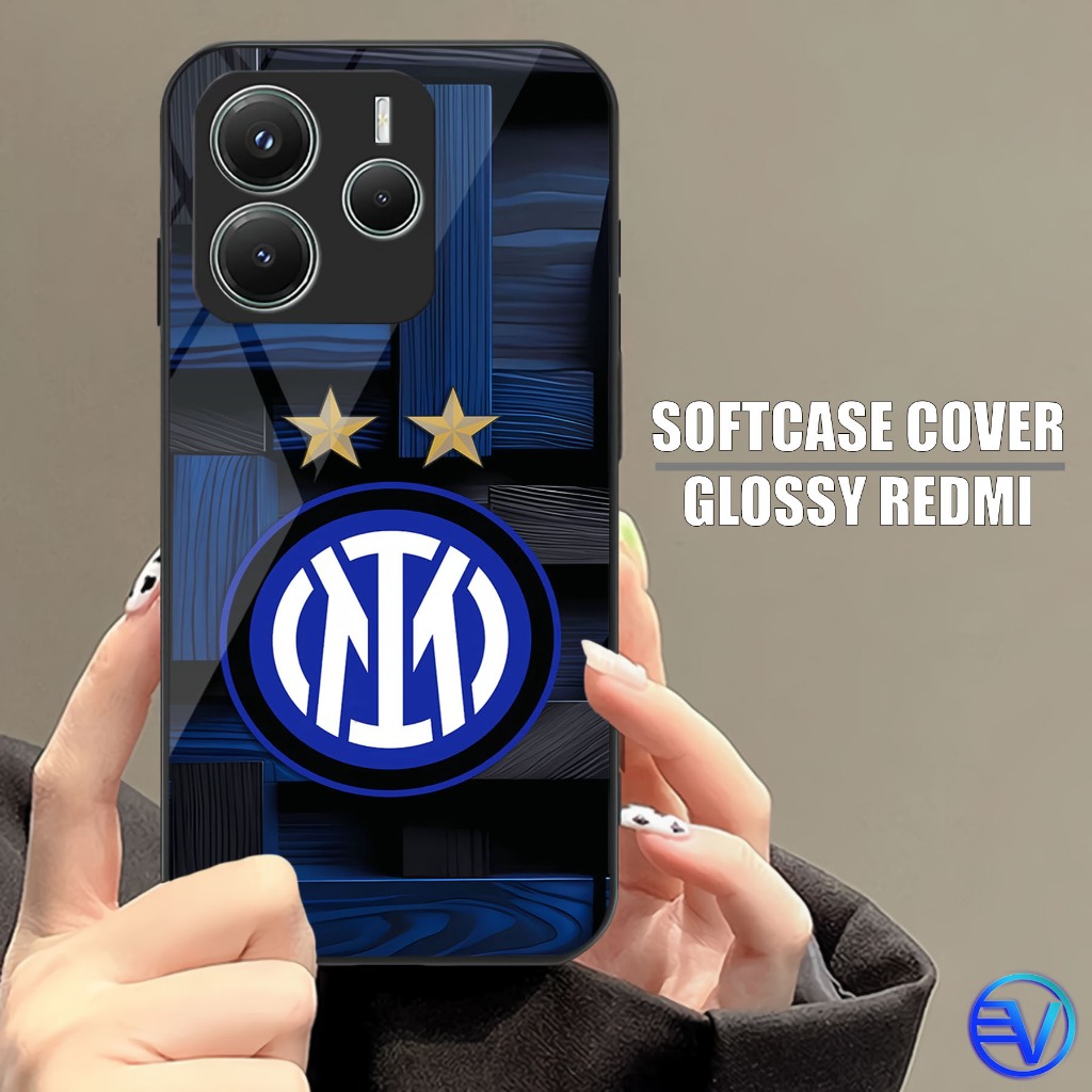 [ GT48 INT*R M*LA ] Softcase Redmi Note14 5G, 4G Case Shiny Mirror Sublime Silicone Xiaomi