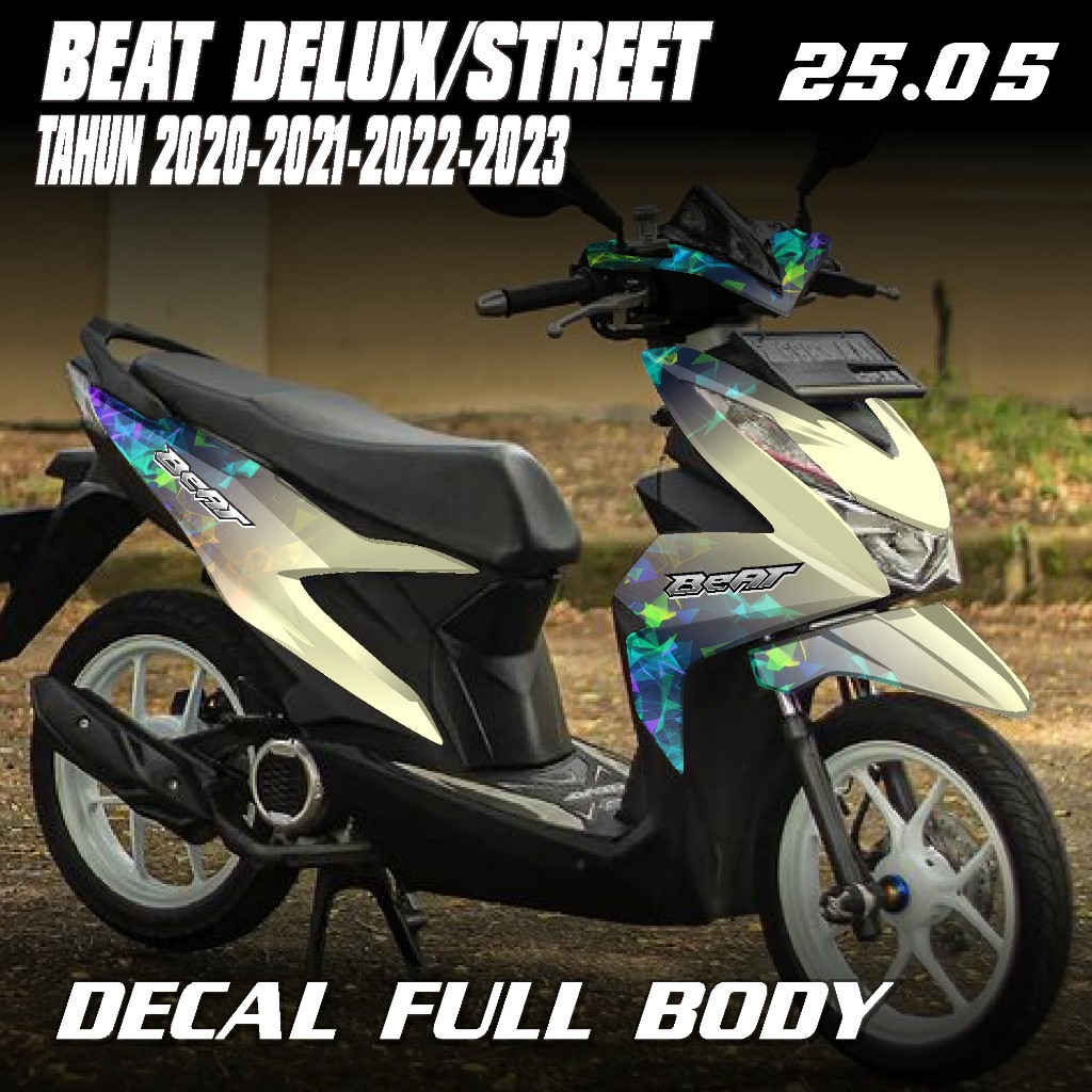 ใหม่ล่าสุด DECAL STICKER BEAT DELUX/STREET 2020 2021 2022 2023 BEAT DELUX/STREET FULL BODY BEAT DELU