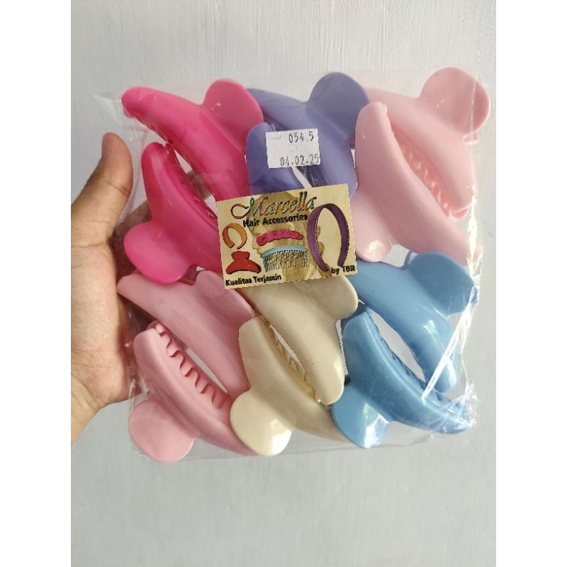 12 ชิ้น MARCELA CRESCENT CLIPS CRESCENT กิ๊บติดผมผู้ใหญ่