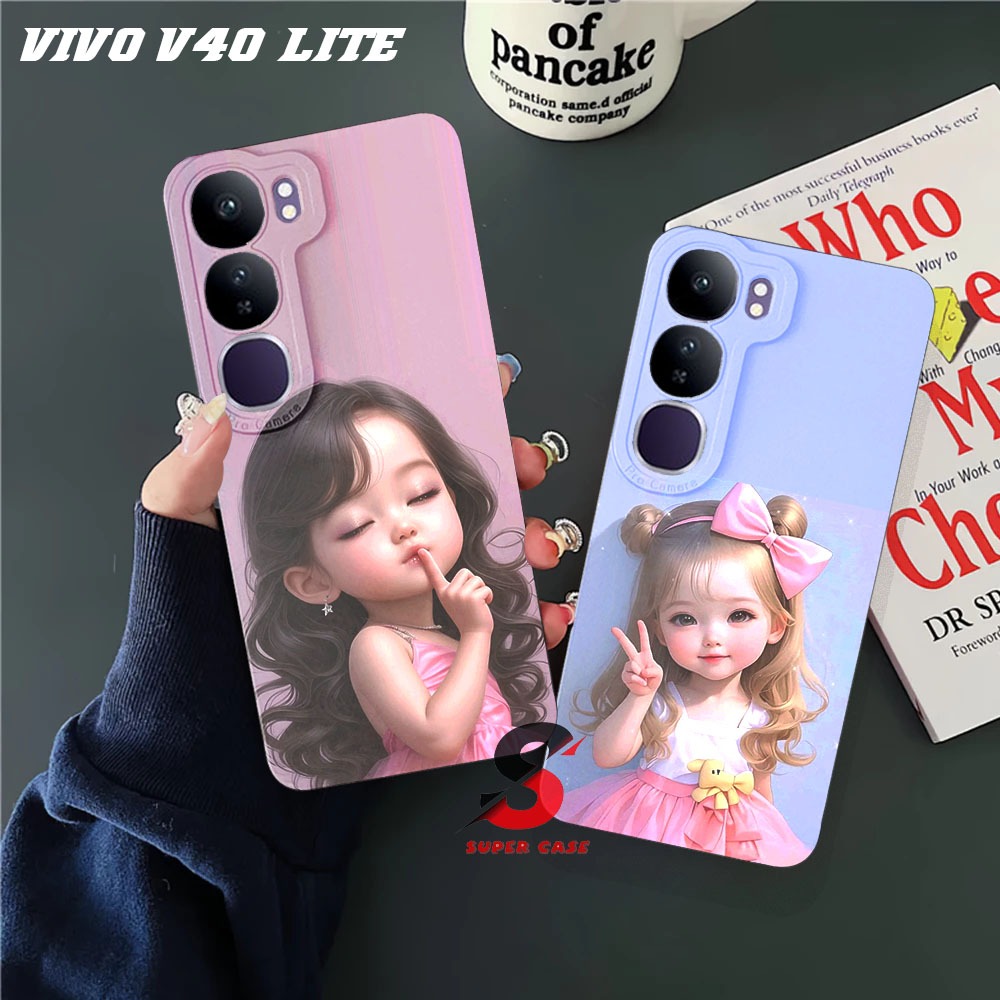 เคสอ่อนล่าสุดสําหรับ VIVO V40 LITE – วัสดุปลอกยางแบบยืดหยุ่นสําหรับ VIVO V40 LITE/VIVO V40/VIVO V30