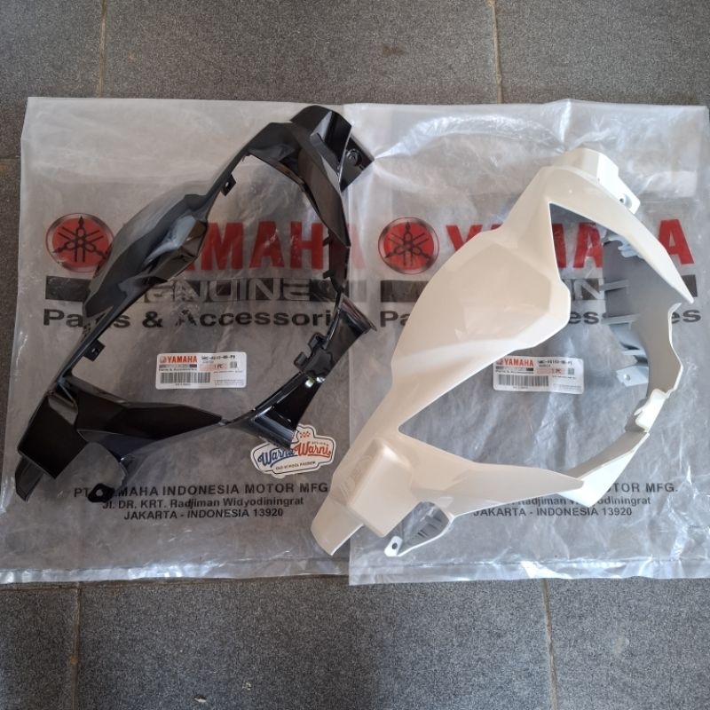 MERAH Jupiter MX ครอบไฟหน้าใหม่ สีดํา สีขาว สีมารูน คลัตช์มารูน | 50C-F6143-00-P2