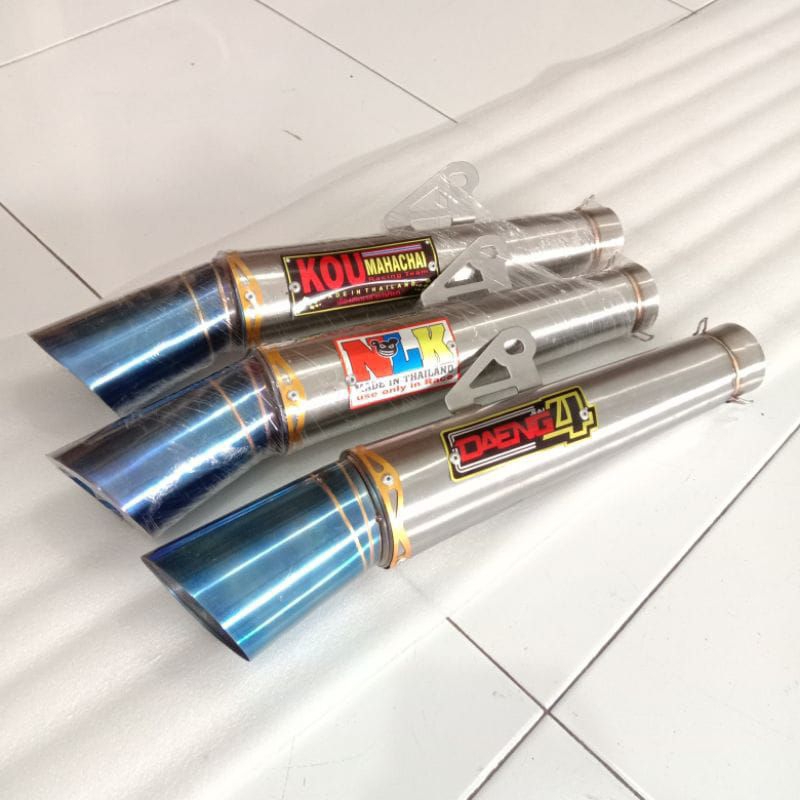 ท่อไอเสีย 51 มม. ท่อไอเสียเปิด Daeng sai4 Kou Mahamachai Nlk Canister เฉพาะทางเข้า 51 มม.