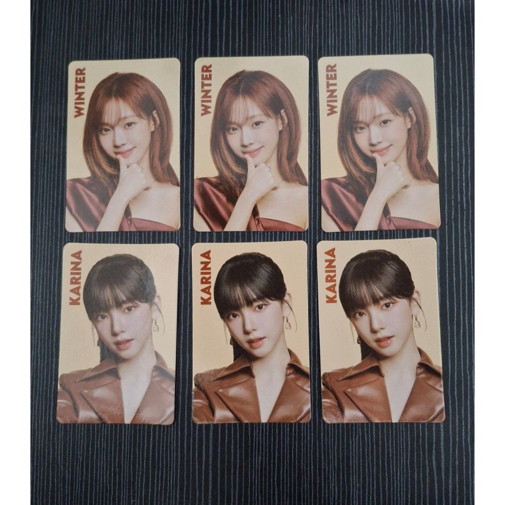 Nabati x aespa Photocard อย่างเป็นทางการ 100% และต้นฉบับ