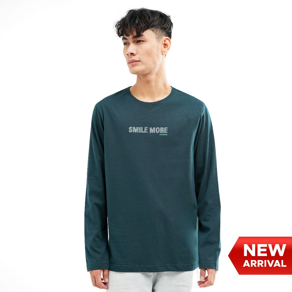 เสื้อยืดแขนยาวผู้ชาย Cressida - MMBDL.WB224J