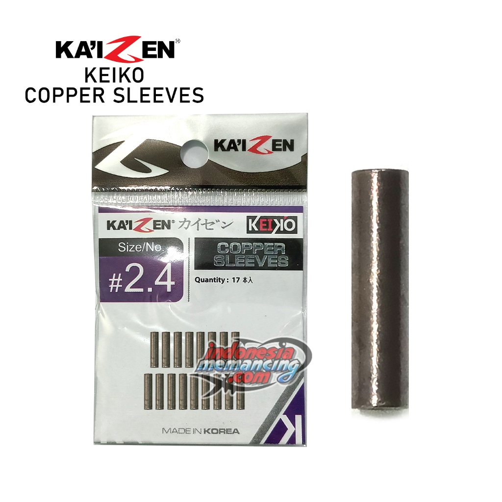 KAIZEN KEIKO COPPER SLEEVES | เบอร์ 1.8 ถึง 3.0 | ตัวหนีบลวดคอ ~ร้านIM
