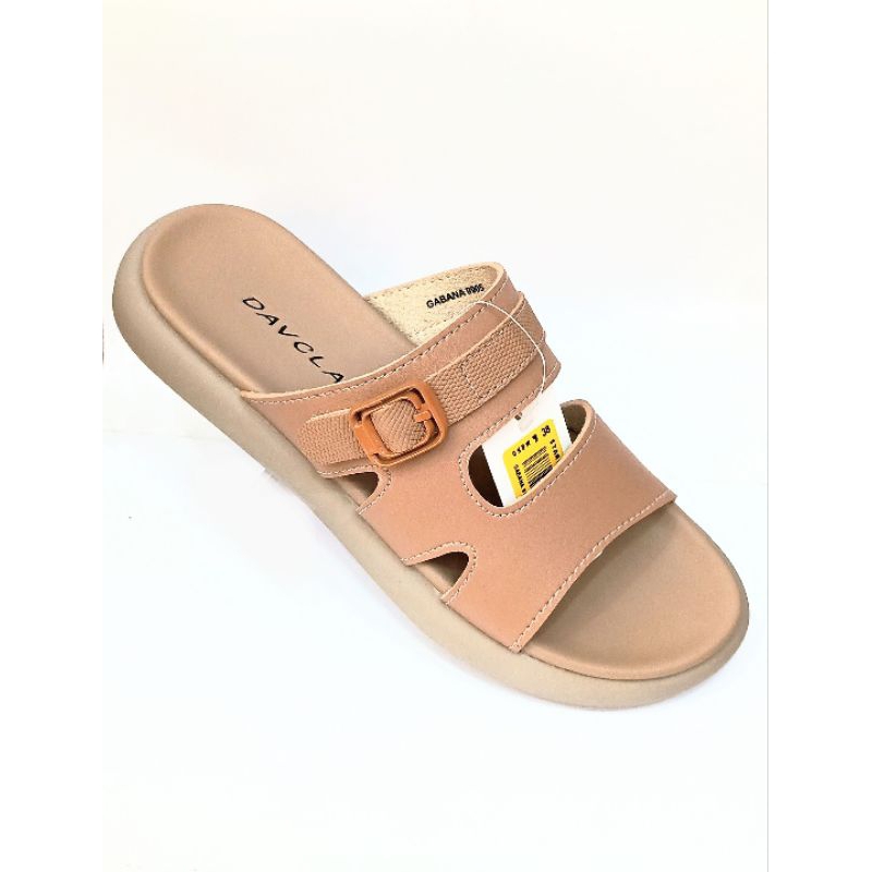 Davcla gabana camel รองเท้าแตะเด็กผู้หญิง/วัยรุ่น