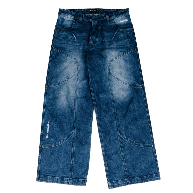 Satisfaction Baggy Jeans Rotten Washed Blue