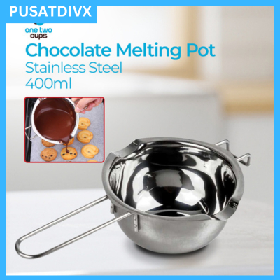 SANJI ONE TWO CUPS CHOCOLATE MELTING POT สแตนเลส 400ML
