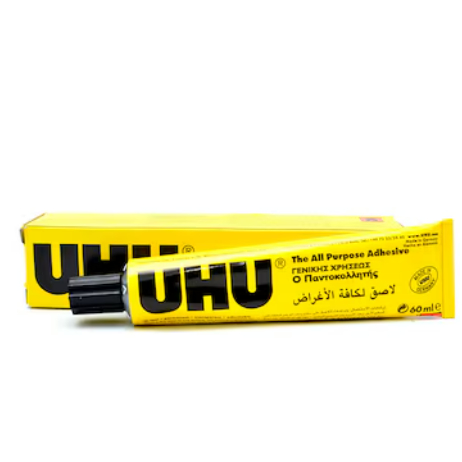 [ ชิ้น ] กาว UHU 7ml/20ml/35ml ราคาต่อหลอด (ชิ้น) / กาวเหลว UHU