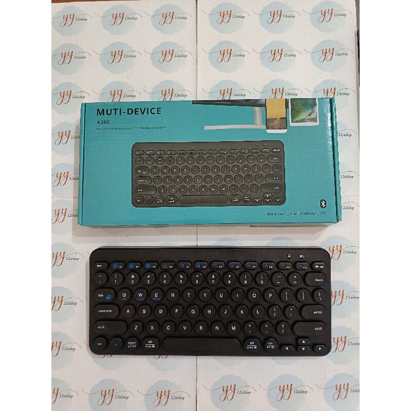 K380 MULTI DEVICE BLUETOOTH KEYBOARD สําหรับพีซี / แล็ปท็อป / สมาร์ทโฟน - ANDROID / IPHONE / TABLET 