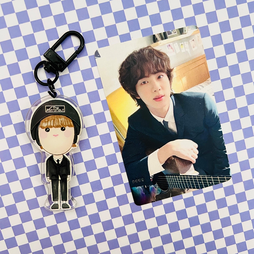 SJ - พวงกุญแจ BTS Jin Astronout Fanart