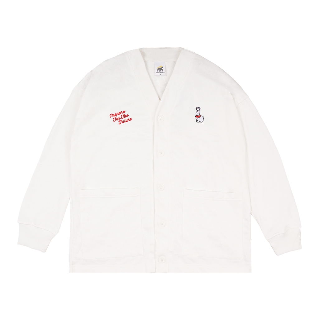 เสื้อสเวตเตอร์คาร์ดิแกนผู้ชาย House of Smith - New Carpaca Bw 4