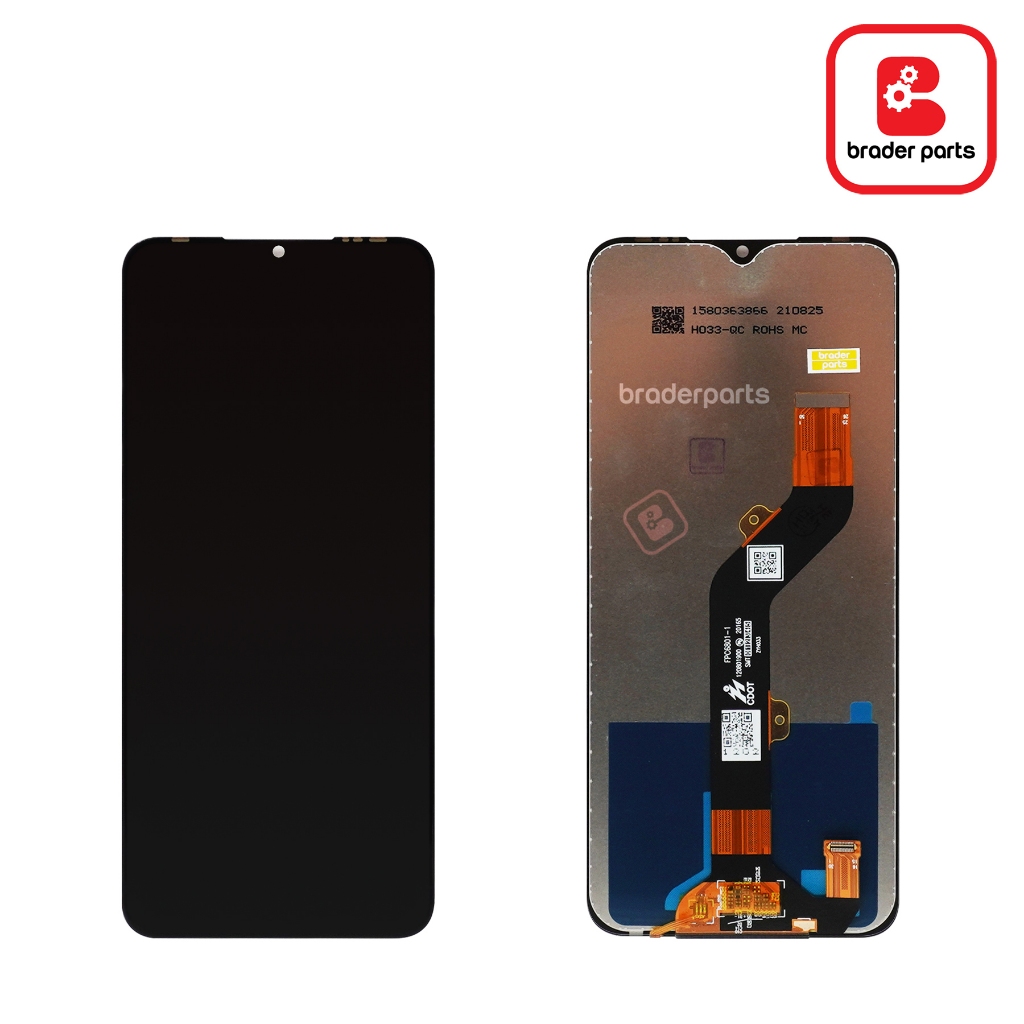 BraderParts หน้าจอสัมผัส LCD สําหรับ Infi Hot 9 Play X680 E1 รุ่น