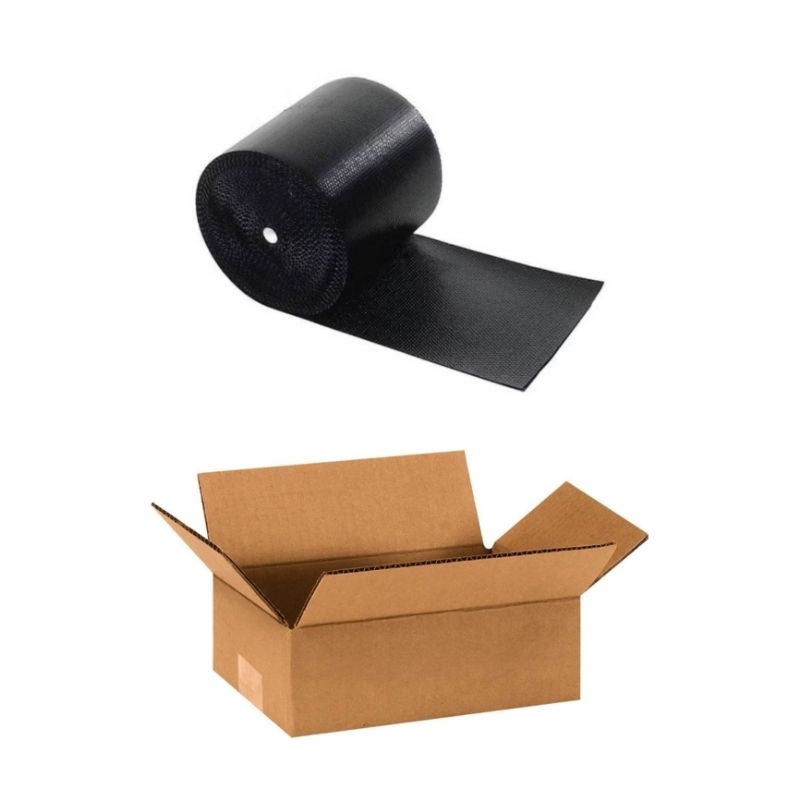 PACKING BOX + BUBBLE WRAP