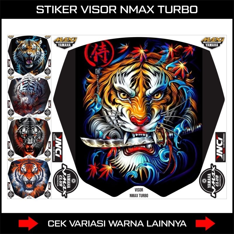 Nmax Neo Visor Sticker / Nmax turbo Visor Sticker Design อัพเดทที่สุด