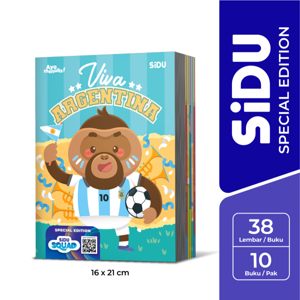 SiDU Special Edition Notebook "SiDU Squad" 38 แผ่น - 10 เล่ม พร้อมส่ง
