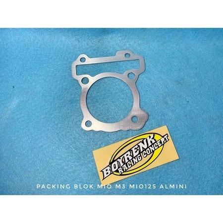 BLOCK GASKET/STROOKE MIO M3 (MIO 125) 1MM TO 10MM-BOYRENK RACING