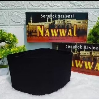 100%Original Peci nawwal AA ( pak Khamid Gresik) Nawwal, peci hitam, 100% Original