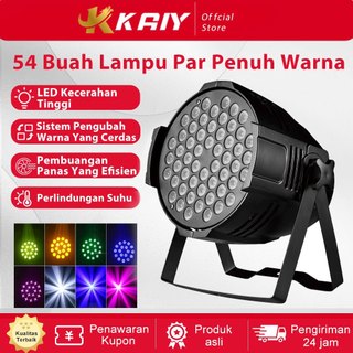 Kaiy 3W 54 lampu panggung led par full colour moving bead beam light disco Par Light Led Mini Par dmx 512- RGB