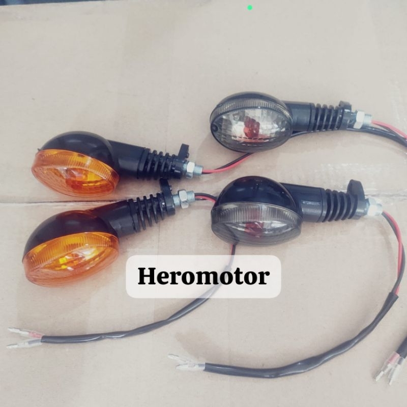 ไฟเลี้ยวมาตรฐาน W175 klx 110 150 dtracker ราคาต่อคู่ / ไฟเลี้ยว / riting