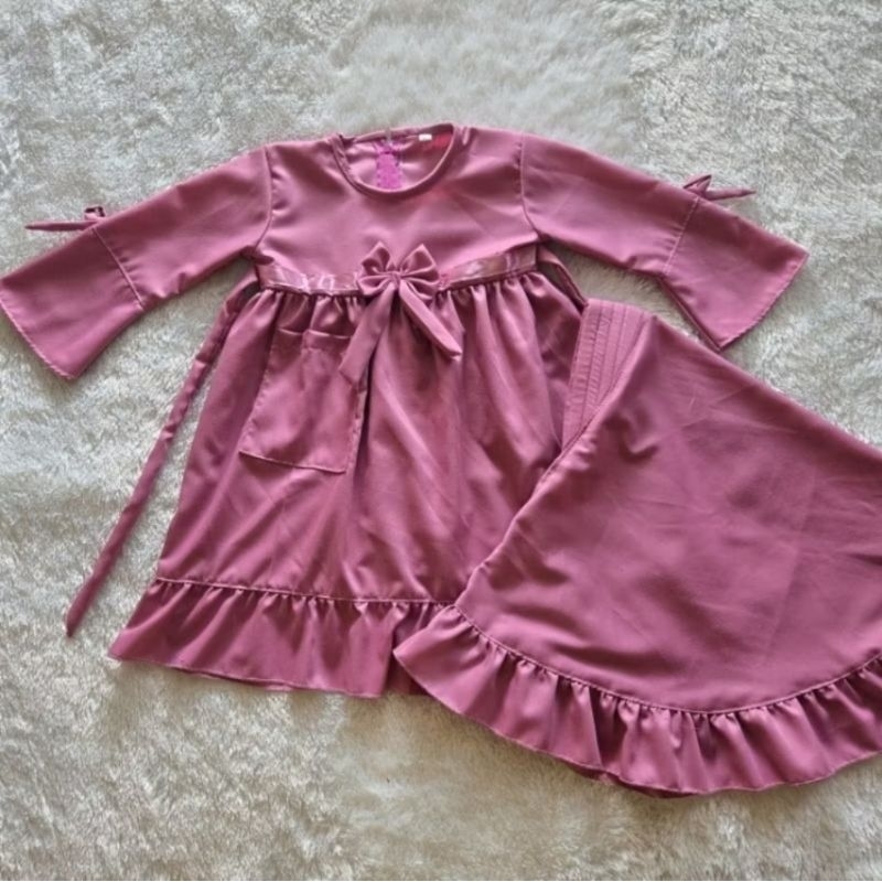 ชุดฮิญาบ Baby gamis 123 th TOYOBO