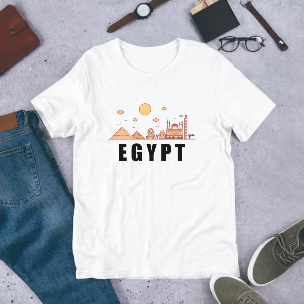 เสื้อยืดของที่ระลึก Egyptian Cairo มีหลายลาย - เสื้อที่ระลึกอียิปต์ Cairo Batch 4 - รูปที่ 2