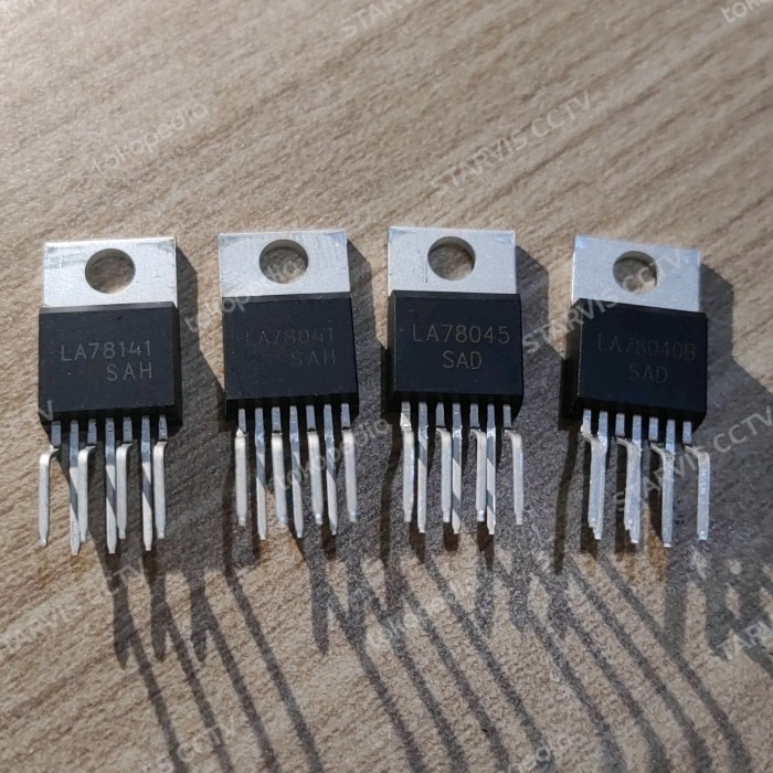 LA 78040 LA 78041 LA 78045 LA 78141 - 78041