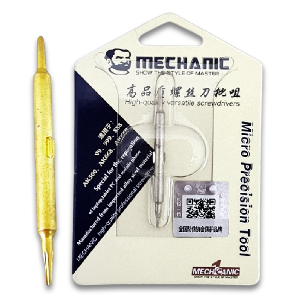 MATA MECHANIC SCREWDRIVER BIT AK 888 (+)1.5 ~ ORIGINAL 0.8 Pentagonal Star Shape