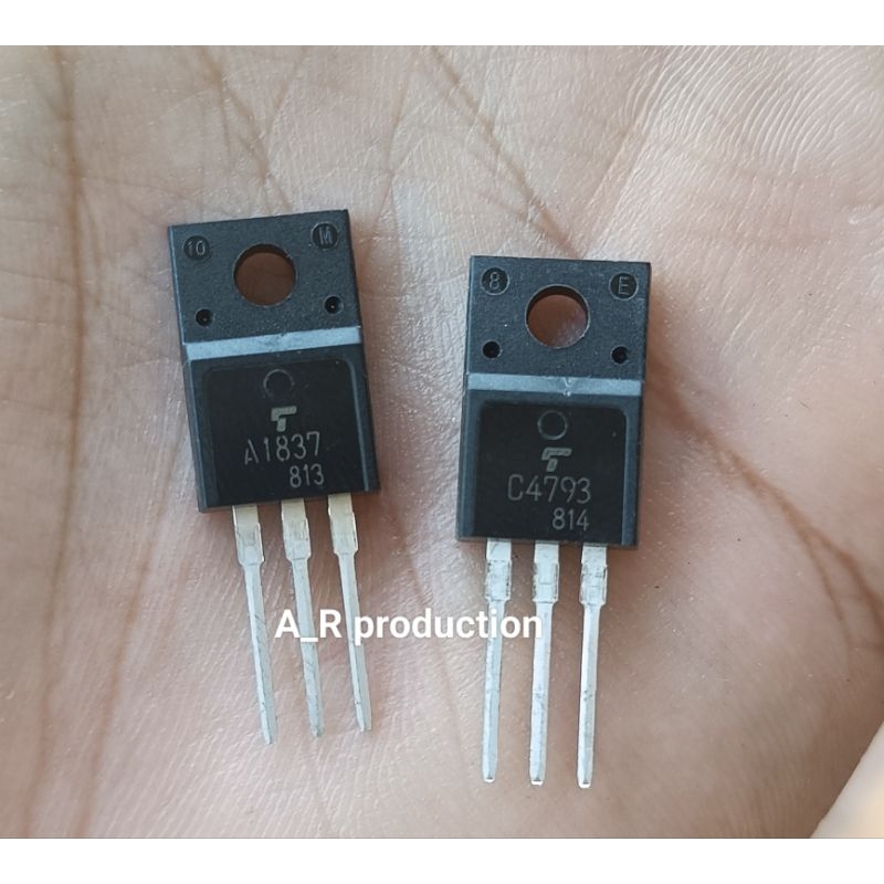 ทรานซิสเตอร์ A1837 C4793 Toshiba original Tr ทรานซิสเตอร์ไดร์เวอร์ A 1837 C 4793