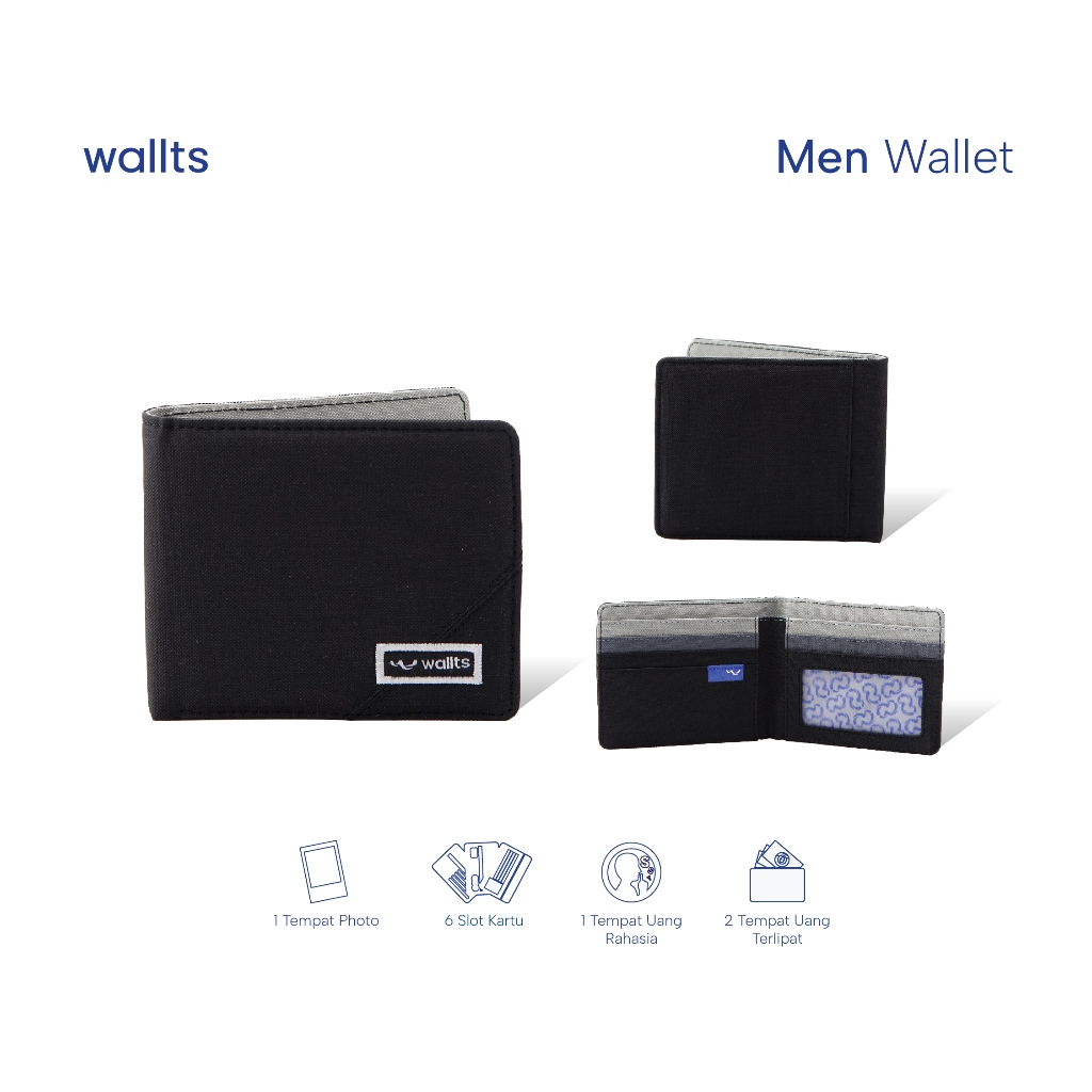 Wallts Avery – กระเป๋าสตางค์สองพับสําหรับผู้ชายและผู้หญิง