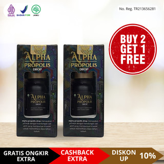 Alpha Propolis - Herbal Kingo Series Buy 2 Get 1 Free Tester