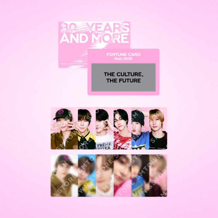 SMTOWN - SMTOWN LIVE 2025 MD FORTUNE SCRATCH CARD SET