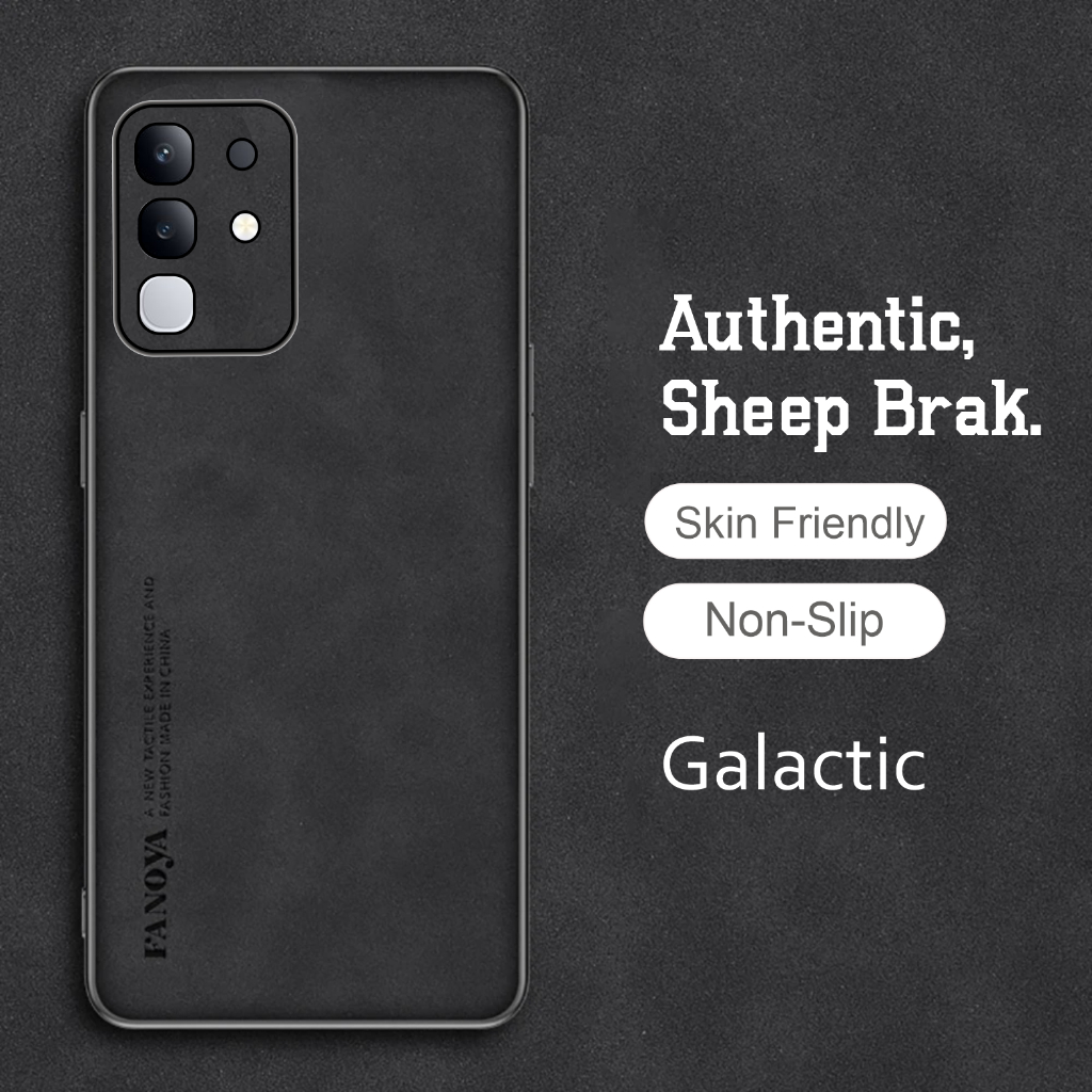 Softcase VIVO Y29 4G Luxury Case หนังแกะหนังสําหรับ VIVO