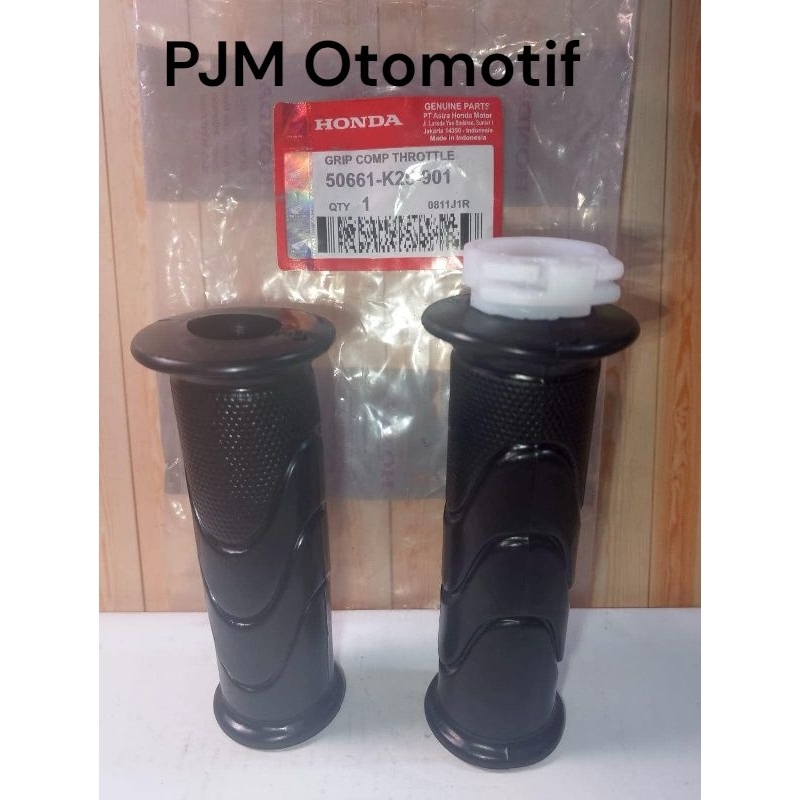 ￼RIGHT และซ้าย HANDGRIP PART CODE K-25 BEAT F1 ESP VARIO 125 VARIO 150 SPACY GAS CABLE 2 (PJM AUTOMO