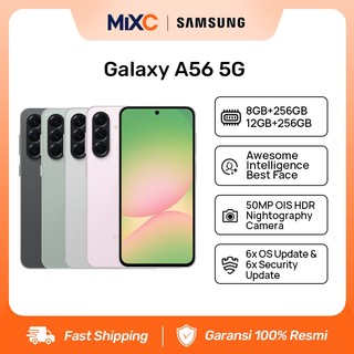 Official Samsung Galaxy A56 5G 8+256GB/12+256GB - 5,000mAh Battery - 6,7 inch Display