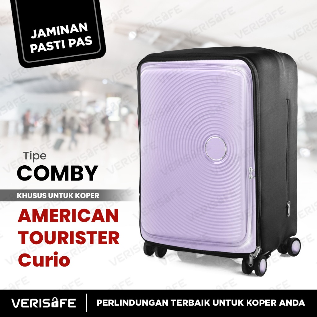 VERISAFE ฝาครอบกระเป๋าเดินทางสําหรับ American Tourister Curio - 18-22 นิ้วได้รับการอนุมัติ Cabin กระ