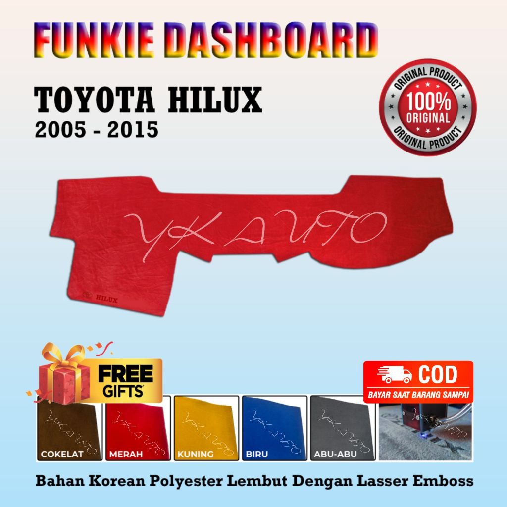 Funkie Dashboard Hilux Cover Dashboard Toyota Hilux Gen7 Dashboard Dashboard