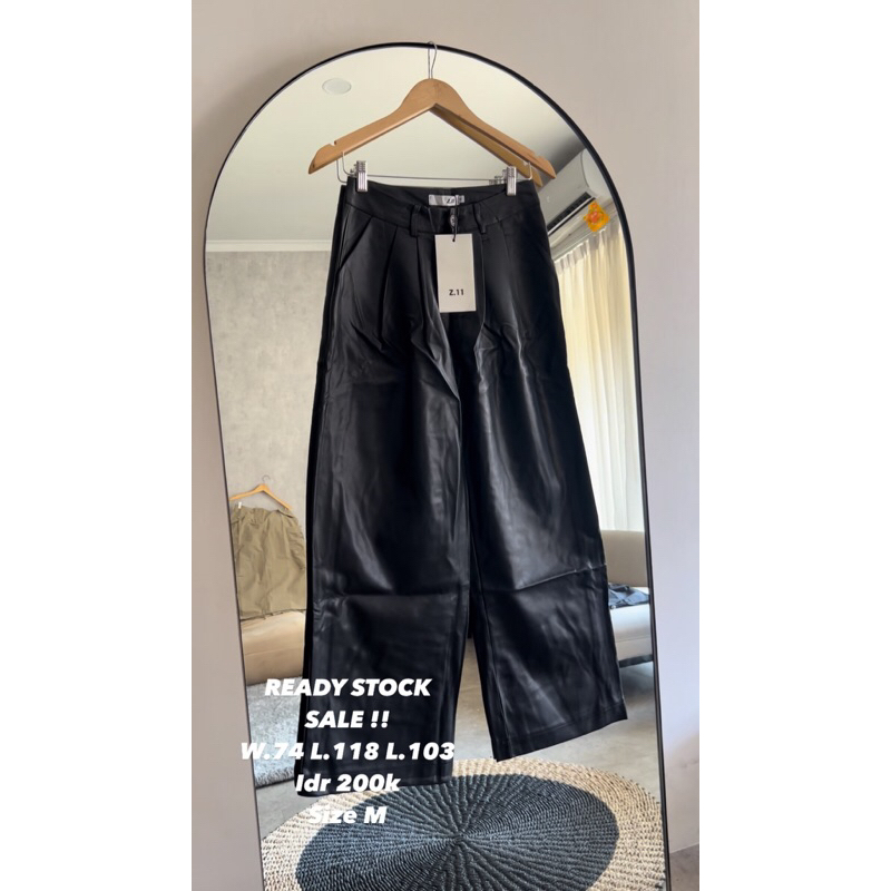 SL138 | หนังเรื่อง โดย THouse IMPORT BANGKOK | กางเกงขายาวผู้หญิง | กางเกงคัสตอมหนัง | กางเกงBANGKOK