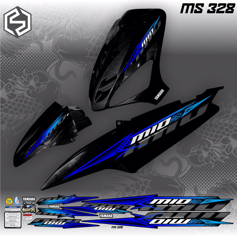 THAILAND VARIATION STRIPING MIO SPORTY / mio smile ms 328 / ms 336