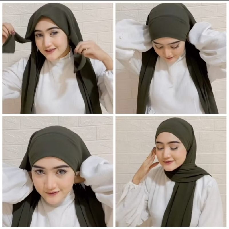 ผักดองสําเร็จรูปของมาเลเซีย | Pashmina JERSEY MALAY 2IN1 | Pashmina MLAY PREMIUM JERSEY
