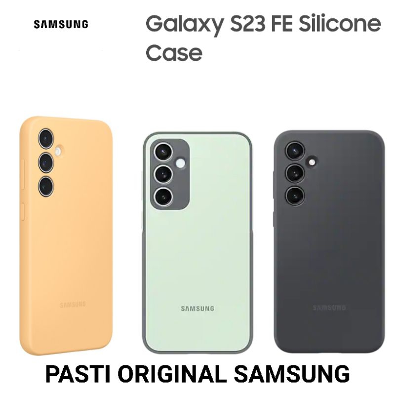 Samsung Galaxy S23 FE Casing เคสซิลิโคนดั้งเดิม Silikon Case S23FE