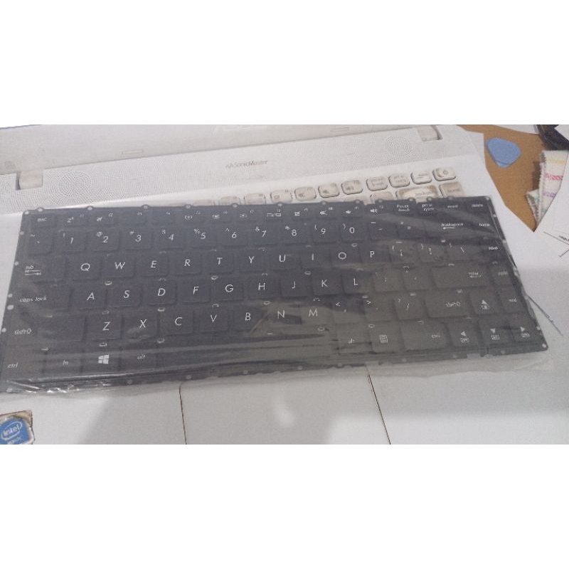 ASUS K401 A401 A401L K401L K401LB คีย์บอร์ด ASUS K401 A401 คีย์บอร์ด
