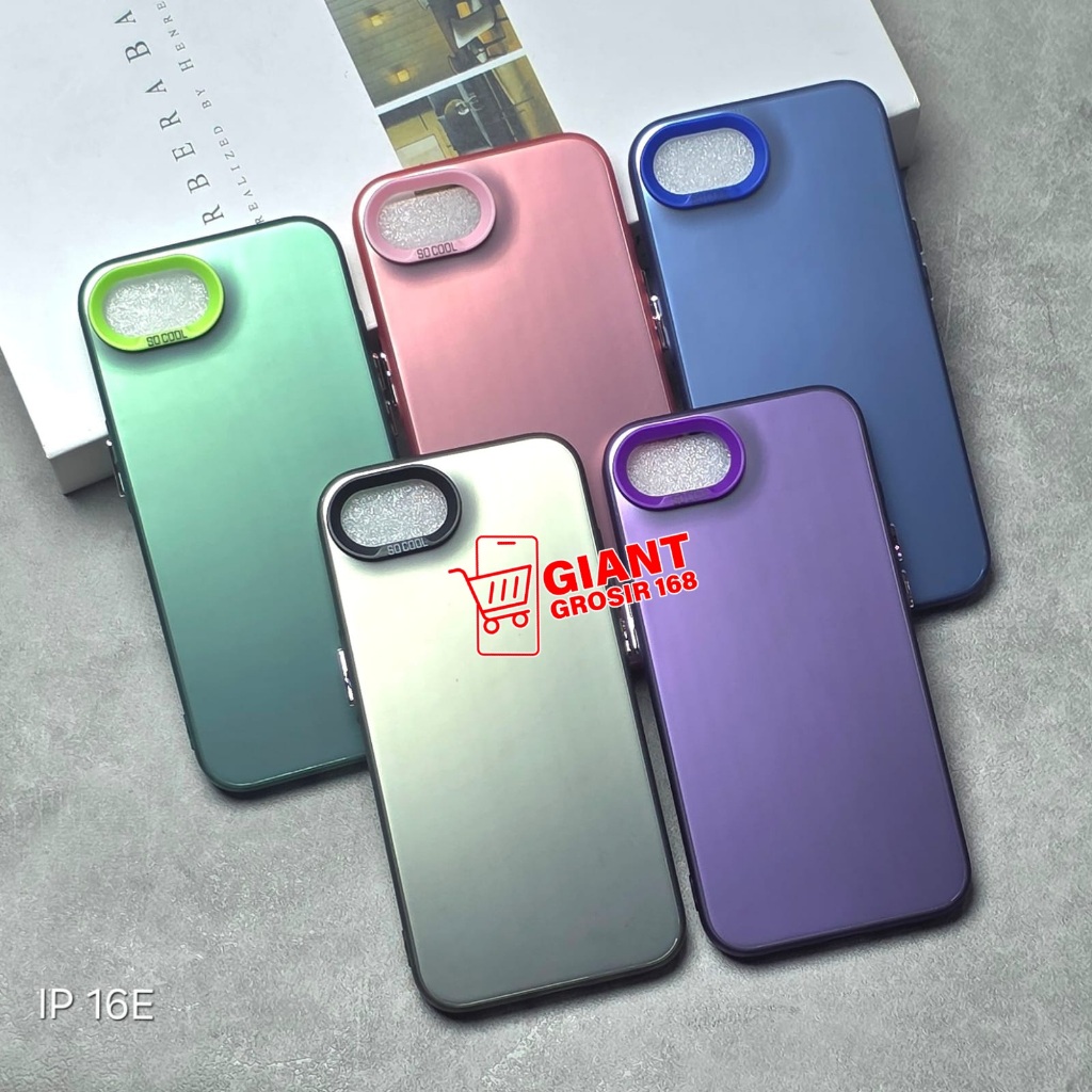 IMD Color Plate Hologram Case iPhone 16E SC-1