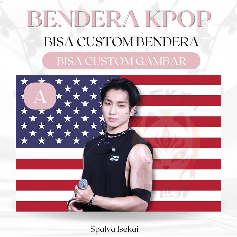 KPOP SANGYEON THE BOYZ TBZ Flag / ธง KPOP / ธง AMERICA / พรม KPOP / พรม Kpop