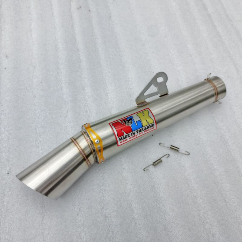 Nlk 51mm ท่อไอเสียเฉพาะวัสดุสแตนเลส