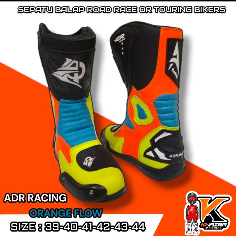 ADR Racing Road race หรือ Touring/Safety Bikers Boots